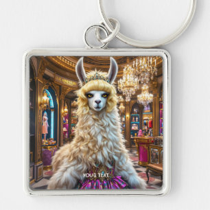 Porte-clés Imaginaire Cute Drama Llama Queen