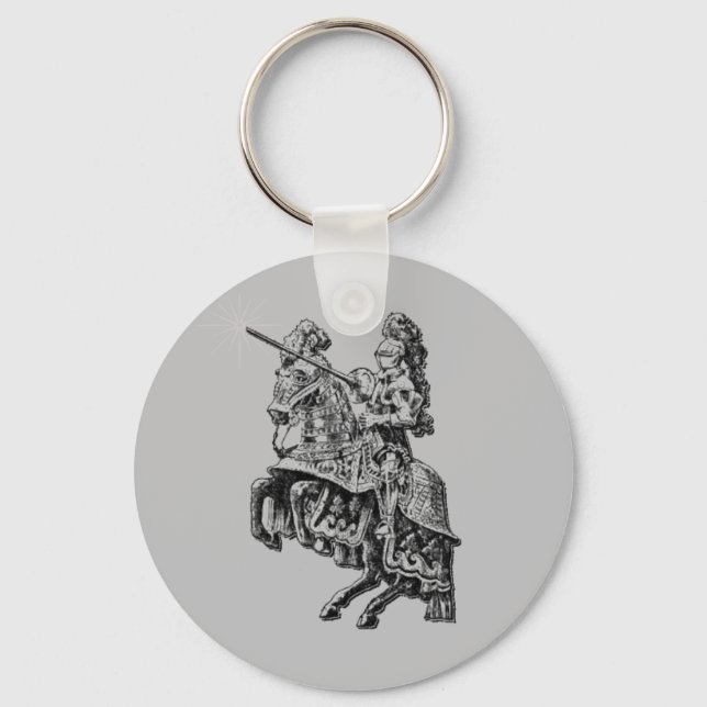 Porte-clés Imaginaire médiéval Chevalier Porte - clé (Recto)