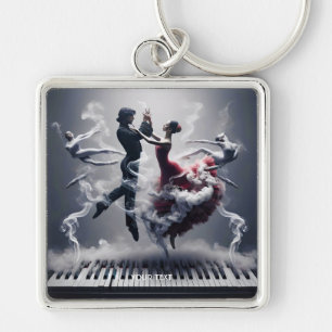 Porte-clés Imaginaire Mignonne danseuse Ballerina Piano