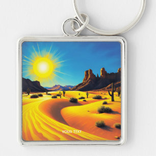 Porte-clés Imaginaire Mignonne Desert Sands Rocks