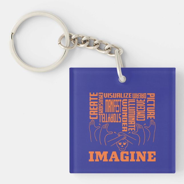 Porte-clés Imaginez - Conception ASL (Devant)