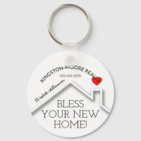 Immobilier Maison Coeur Personnalisé Realtor Busin