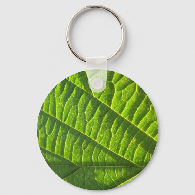 Porte-clés imprimé vert cool (Recto)