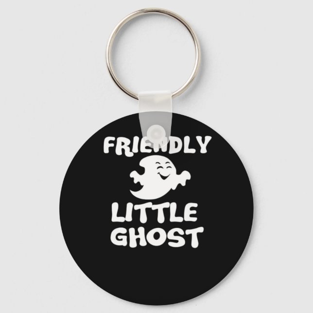 Porte-clés Imprimer Little Boo Halloween (Recto)