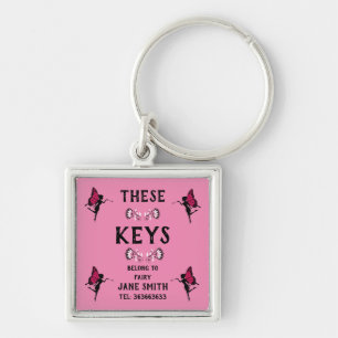 Porte-clés Imprimer Motif Princesse Fairy