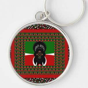 Porte-clés Imprimerie d'art Jambo Kenya