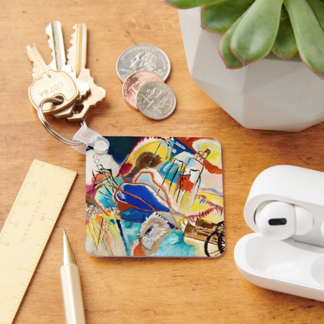 Porte-clés Improvisation 30 (Canons) de Wassily Kandinsky (Bureau)