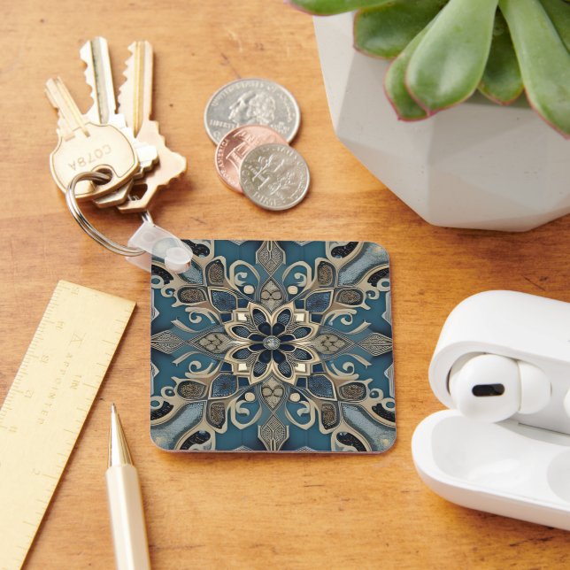 Porte-clés in blue (Bureau)