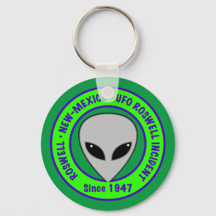 Porte-clés Incident de l'OVNI de Roswell en 1947