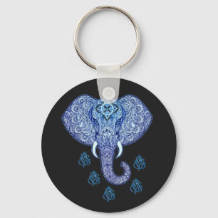 Porte-clés India lord-Ganesh-Elephant art 