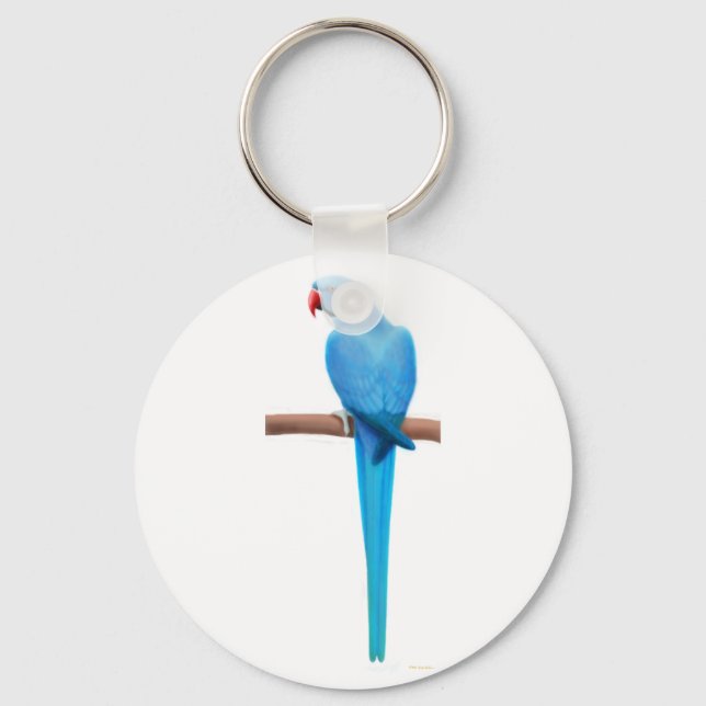Porte-clés Indian Ringneck Parakeet Porte - clé (Recto)