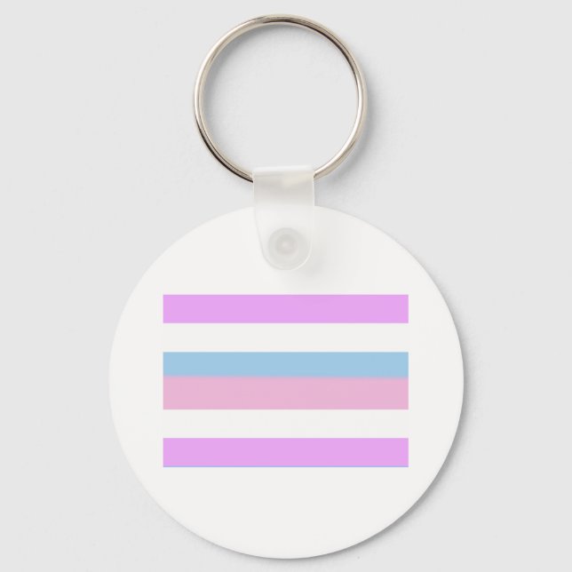 Porte-clés Indicateur de fierté intersexé (Recto)