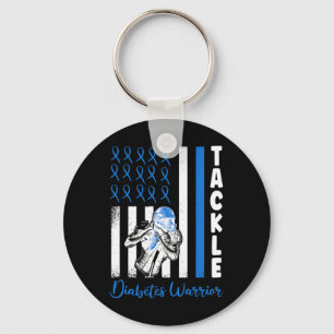 Porte-clés Indicateur de suivi Usa Diabétique Bleu Diabète Ty