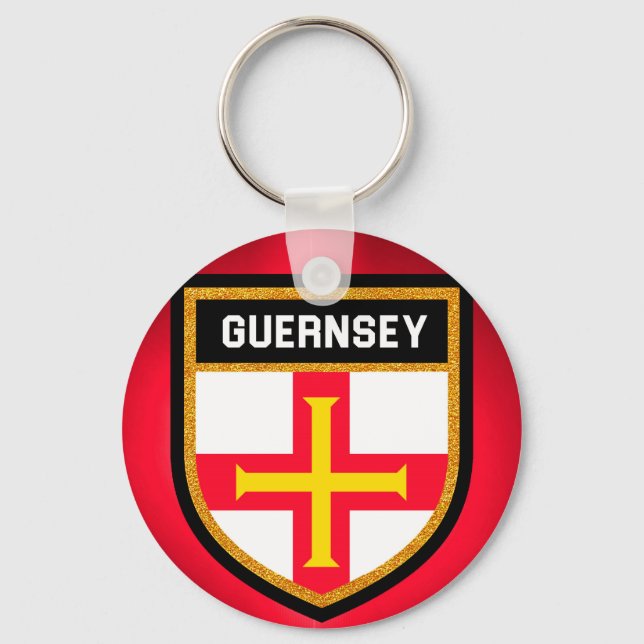 Porte-clés Indicateur Guernesey (Recto)