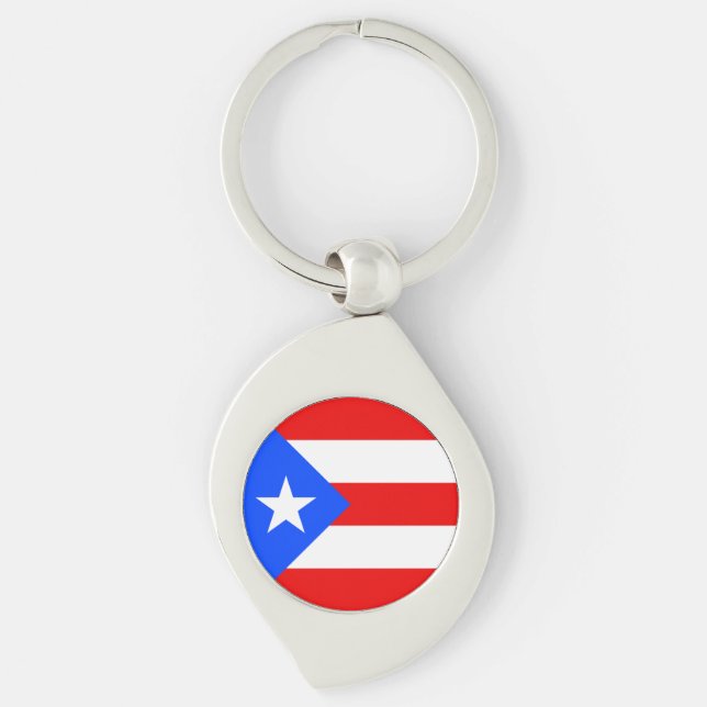 Porte-clés Indicateur Porto Rico (Devant)