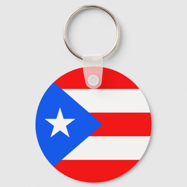 Porte-clés Indicateur Porto Rico (Recto)