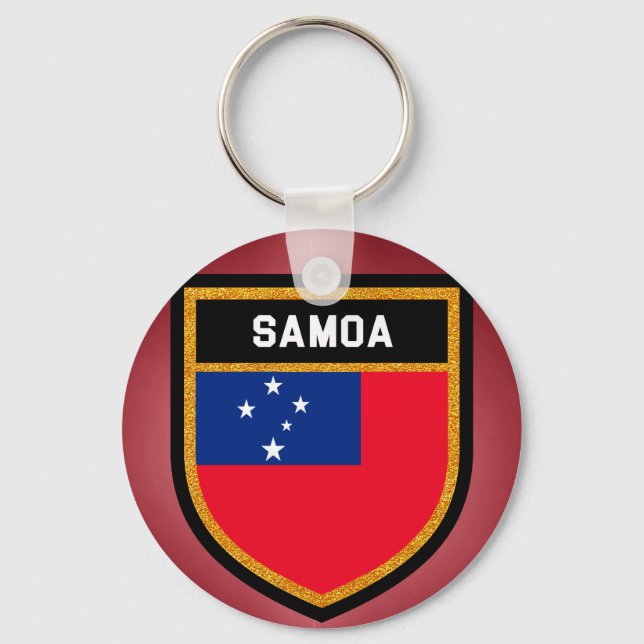 Porte-clés Indicateur Samoa (Recto)