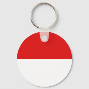 Porte-clés Indonésie Porte - clé du drapeau Fisheye