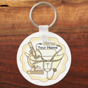 Porte-clés Infirmière Collage
