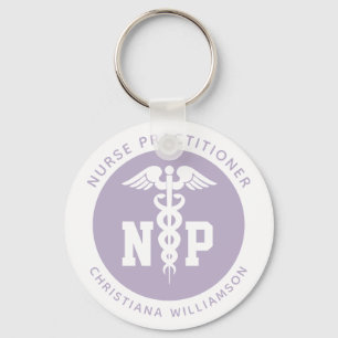 Porte-clés Infirmière de NP personnalisée Praticien Diplôme C