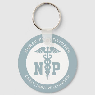 Porte-clés Infirmière de NP personnalisée Praticien Diplôme C