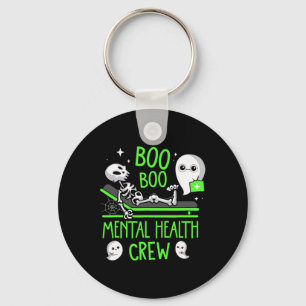 Porte-clés Infirmière en santé mentale Psych Boo Boo Équipage