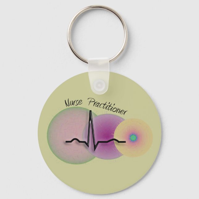 Porte-clés Infirmière et médecin cadeaux (Recto)