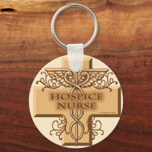 Porte-clés Infirmière hospitalière Porte - clé Caduceus
