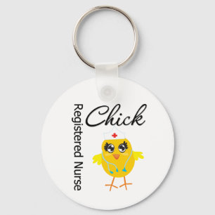 Porte-clés Infirmière inscrite Chick v1