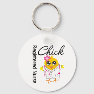 Porte-clés Infirmière inscrite Chick v2