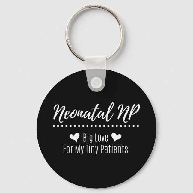 Porte-clés Infirmière néonatale NICU Praticien NICU Infirmièr (Recto)