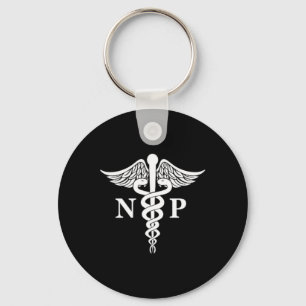 Porte-clés Infirmière Praticien Caduceus Symbole Médicale poc
