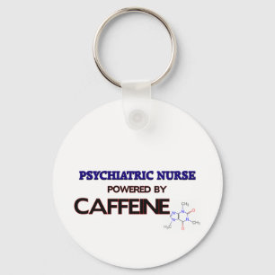 Porte-clés Infirmière psychiatrique actionnée par la caféi