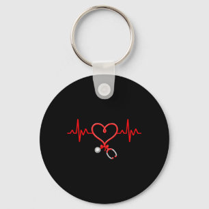 Porte-clés Infirmière Saint-Valentin Mignon Soins infirmiers