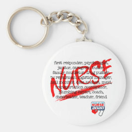 Porte-clés Infirmières et leurs nombreux emplois - Que fait u