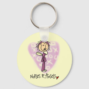 Porte-clés Infirmières R Anges T-shirts et cadeaux