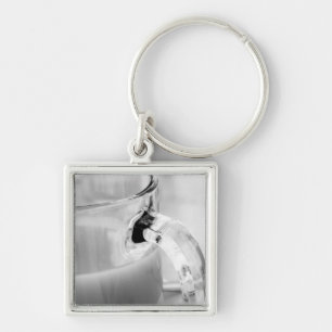 Porte-clés Infrarouge, noir et blanc,tasse, verre, café,