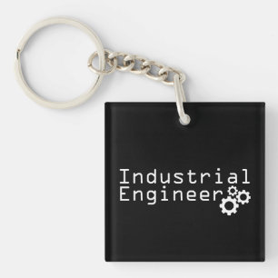 Porte-clés Ingénierie industrielle Ingénieur drôle