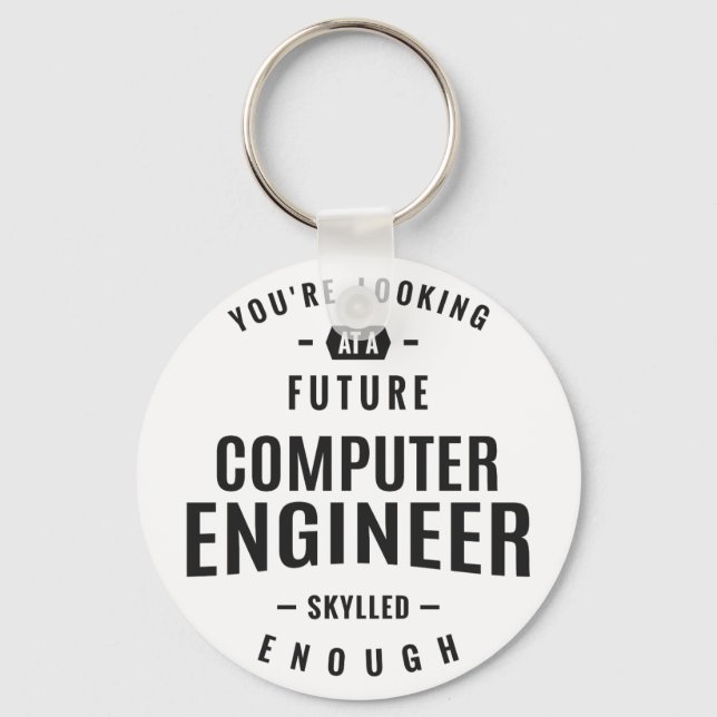 Porte-clés Ingénieur informatique (Recto)