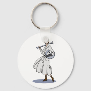 Porte-clés Ingénieur Steampunk