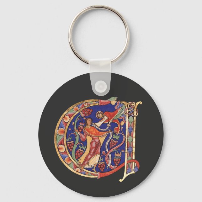 Porte-clés Initiale A (Recto)