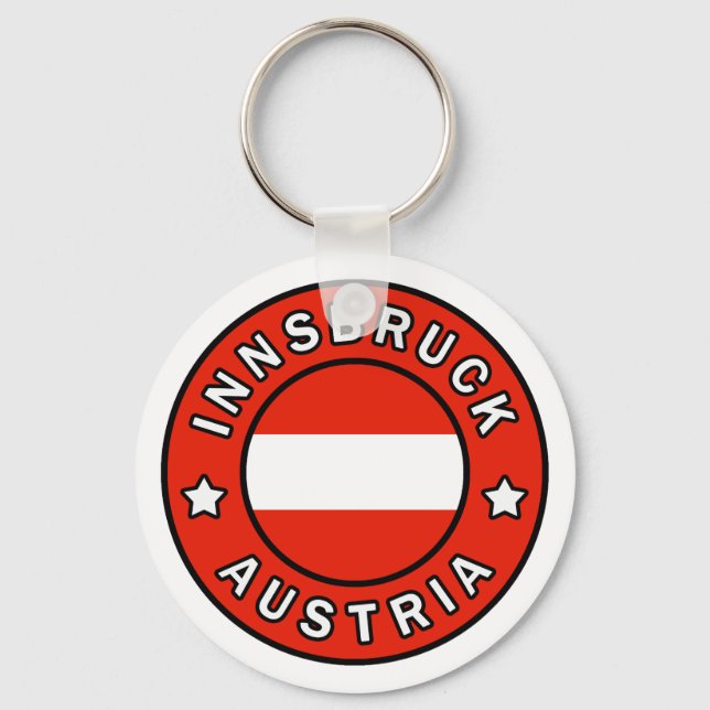 Porte-clés Innsbruck Autriche (Recto)