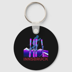 Porte-clés Innsbruck Ski Et Snowboard Retro 90s Innsbr
