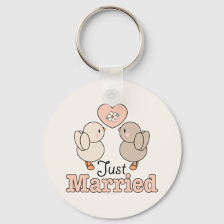 Porte-clés Inséparables juste marié Mariage Porte - clé