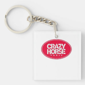 Porte-clés Insigne de cabaret Crazy Horse Paris vintage Clipa