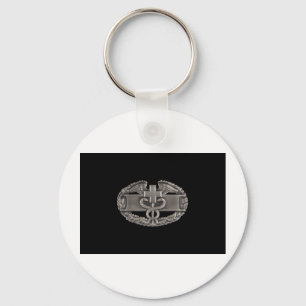 Porte-clés Insigne Médicale de champ de combat (CFMB)