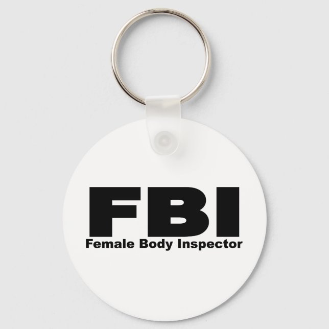 Porte-clés Inspecteur du corps féminin (Recto)