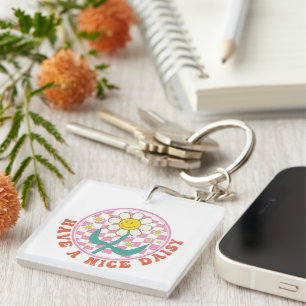 Porte-clés Inspiration Nice Daisy Wordart Porte - clé