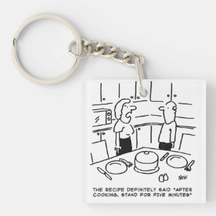 Porte-clés Instructions pour la recette Cuisine suivie dans u