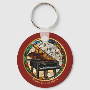 Porte-clés Instrument de musique de piano personnalisé